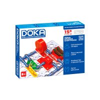 Конструктор електронний Doka Перші кроки в електроніці (D70709)