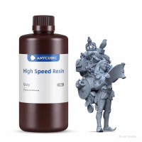 Фотополімерна смола Anycubic High Speed Resin Gray 1кг