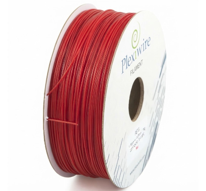 PETG пластик для 3D принтера червоний 300м / 0,9кг / 1,75мм