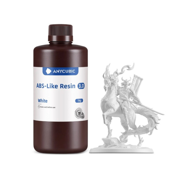 Смола Anycubic ABS-Like Resin 3.0  Біла 1кг