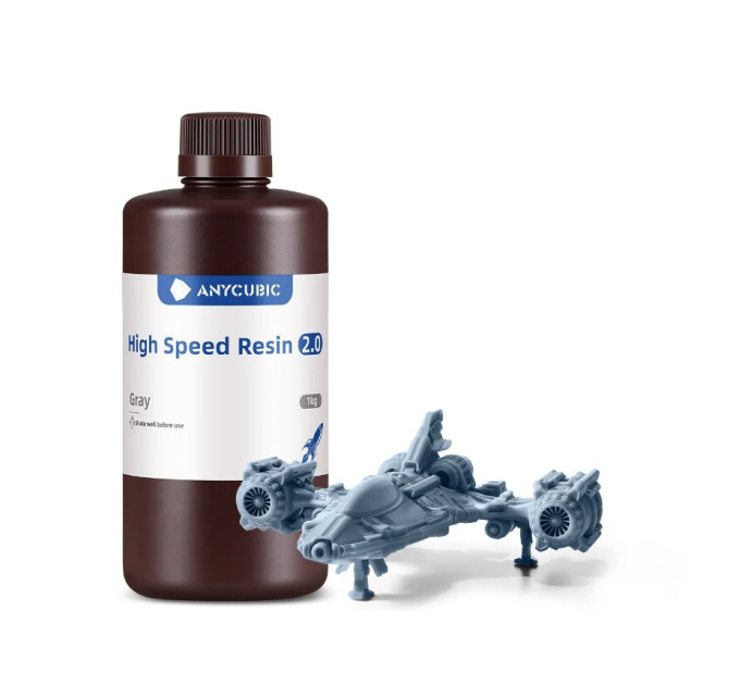 Смола Anycubic High Speed Resin 2.0 Gray 1кг