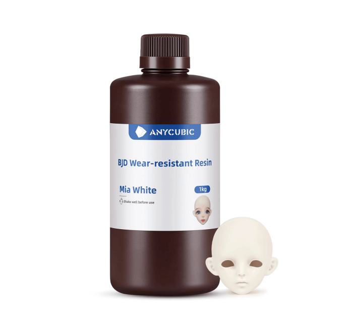 Фотополімерна смола Anycubic BJD Wear-Resistant Resin White 1 кг
