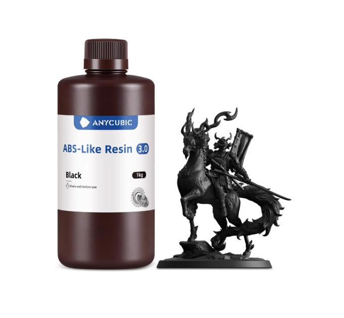 Смола Anycubic ABS-Like Resin 3.0  Black Чорна 1кг