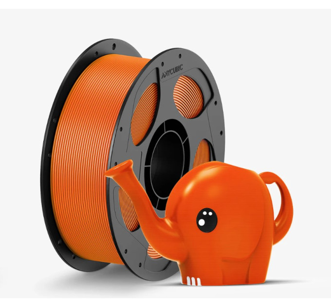PETG філамент Anycubic для 3D принтера насичений помаренчевий 1кг/1,75мм
