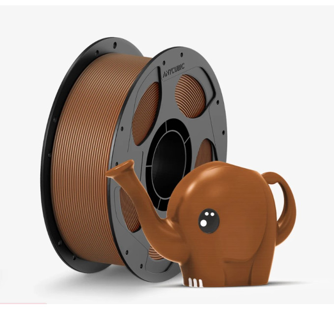 PETG філамент Anycubic для 3D принтера горіховий коричневий 1кг/1,75мм