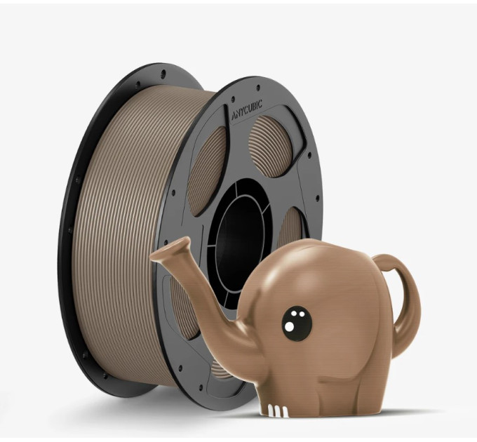 PETG філамент Anycubic для 3D принтера коричневий 1кг/1,75мм