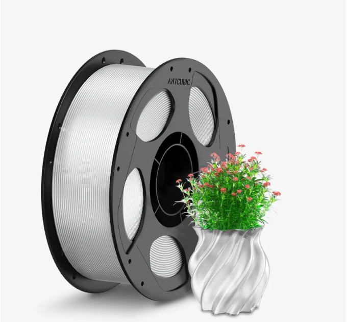 PETG філамент Anycubic для 3D принтера прозорий 1кг/1,75мм