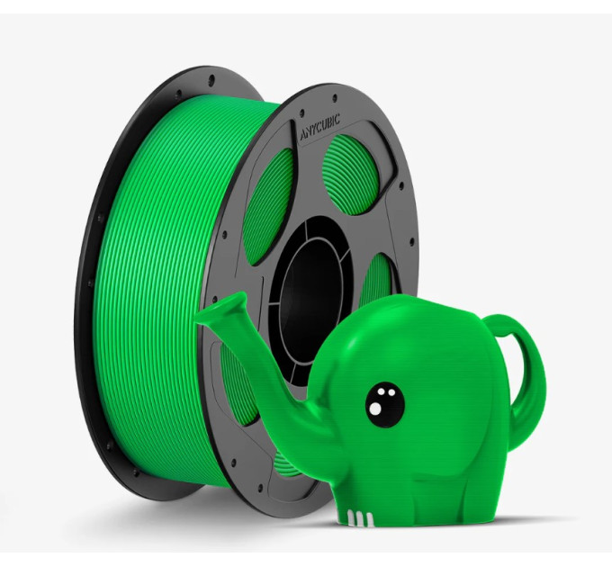 PETG філамент Anycubic для 3D принтера зелений 1кг/1,75мм