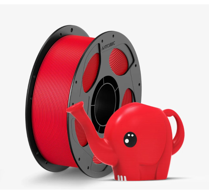 PETG філамент Anycubic для 3D принтера червоний 1кг/1,75мм