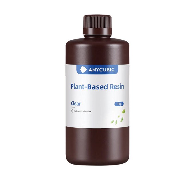 Фотополімерна смола Anycubic Eco (Plant-Based) прозора 0.5кг