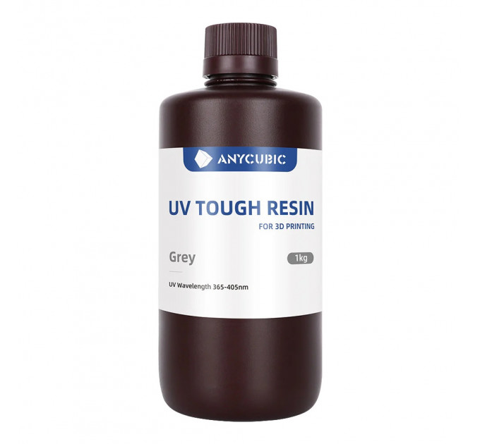 Фотополімерна смола Anycubic UV Tough Resin 1кг сіра