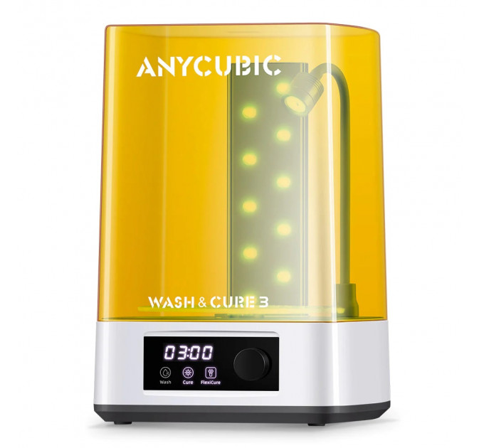 Пристрій для очищення та полімеризації Anycubic Wash and Cure 3