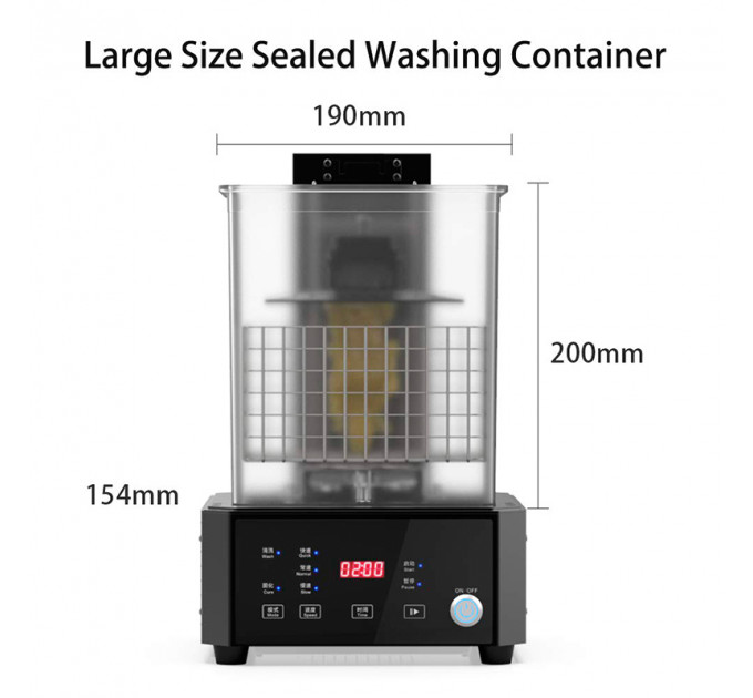 Універсально мийно-сушильна  машина Creality UW-01, Washing and Curing Machine