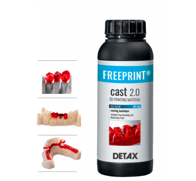 Матеріал для друку Freeprint cast 2.0, 0,5 кг, 02548