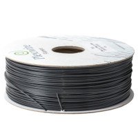ABS+ пластик для 3D принтера, чорний, 1,0 кг / 400 м / 1,75 мм