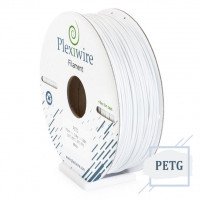 PETG пластик для 3D принтера, білий, 1,75 мм / 0,9 кг / 300 м 