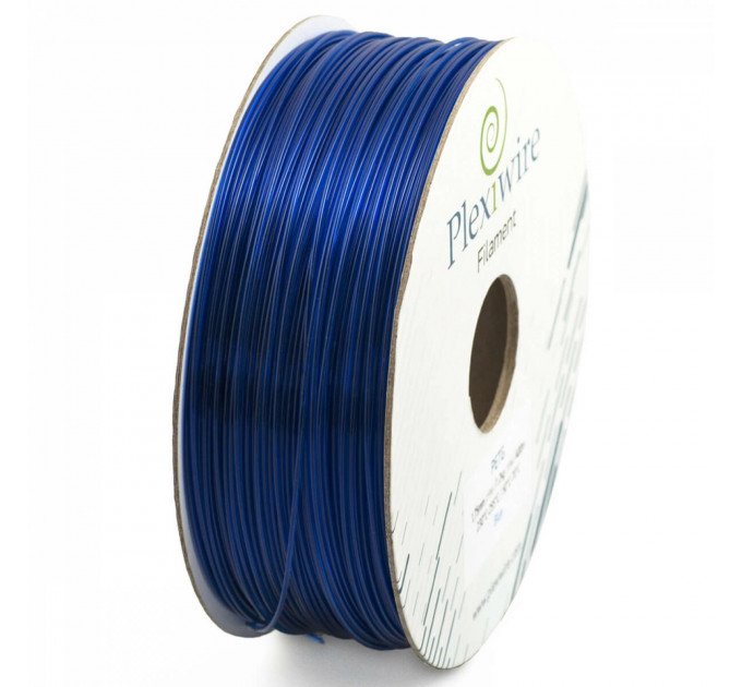 PETG пластик для 3D принтера, синій, 1,75 мм / 0,3 кг / 100 м