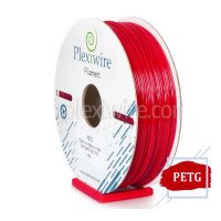PETG пластик для 3D принтера червоний 300м / 0,9кг / 1,75мм