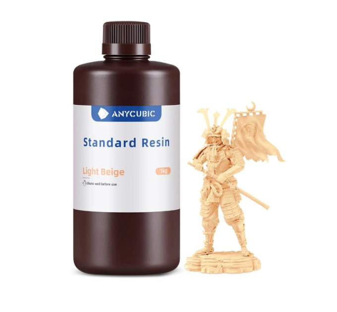 Смола Anycubic 405nm UV resin, колір бежевий, 1 л