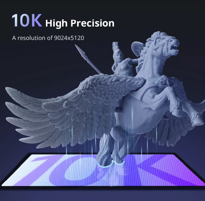 Anycubic Photon Mono 4 із точністю 10K